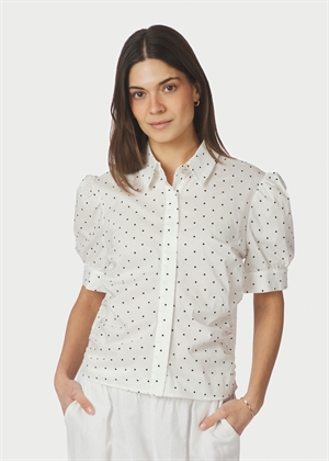 Frannie dot skjorte Off White Neo Noir